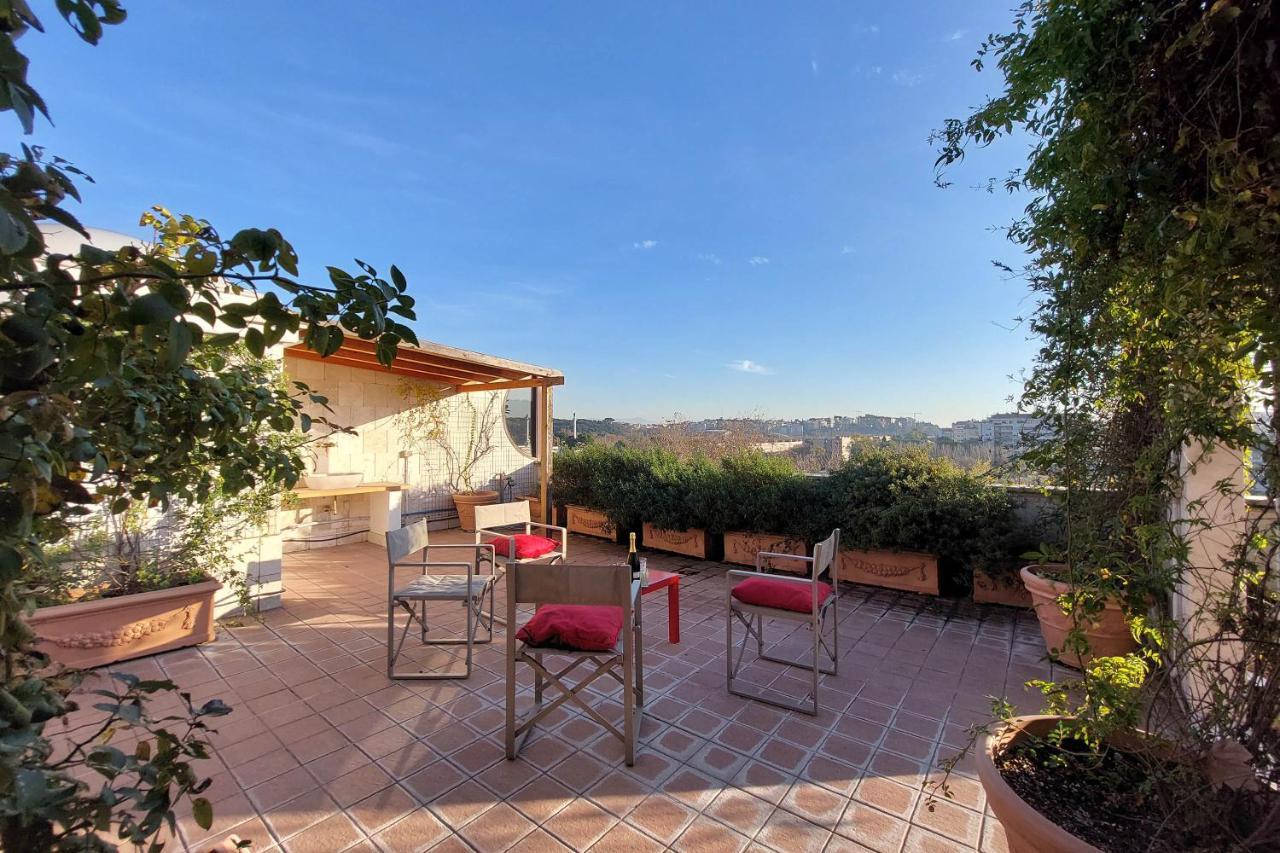 شقة Beautiful Loft In Ponte Milvio With Terrace روما المظهر الخارجي الصورة