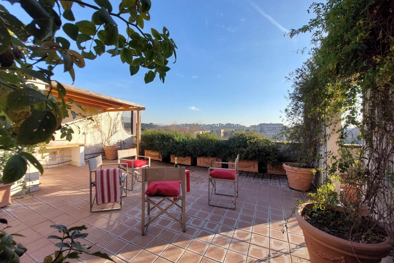 شقة Beautiful Loft In Ponte Milvio With Terrace روما المظهر الخارجي الصورة