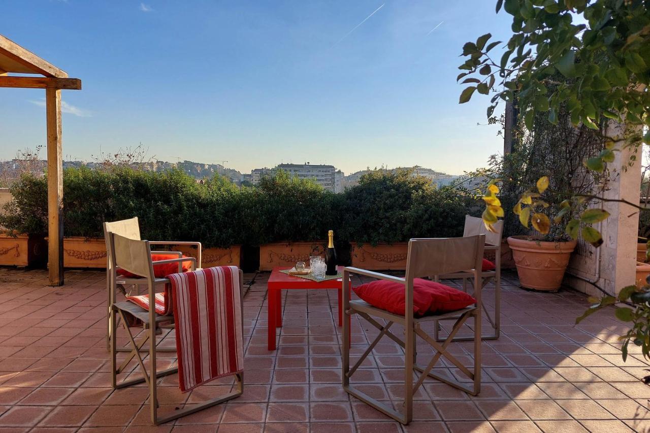 شقة Beautiful Loft In Ponte Milvio With Terrace روما المظهر الخارجي الصورة