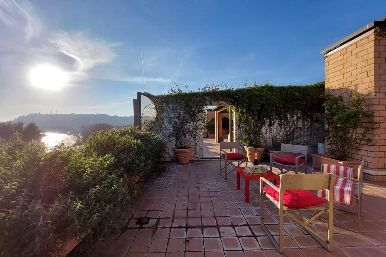 شقة Beautiful Loft In Ponte Milvio With Terrace روما المظهر الخارجي الصورة