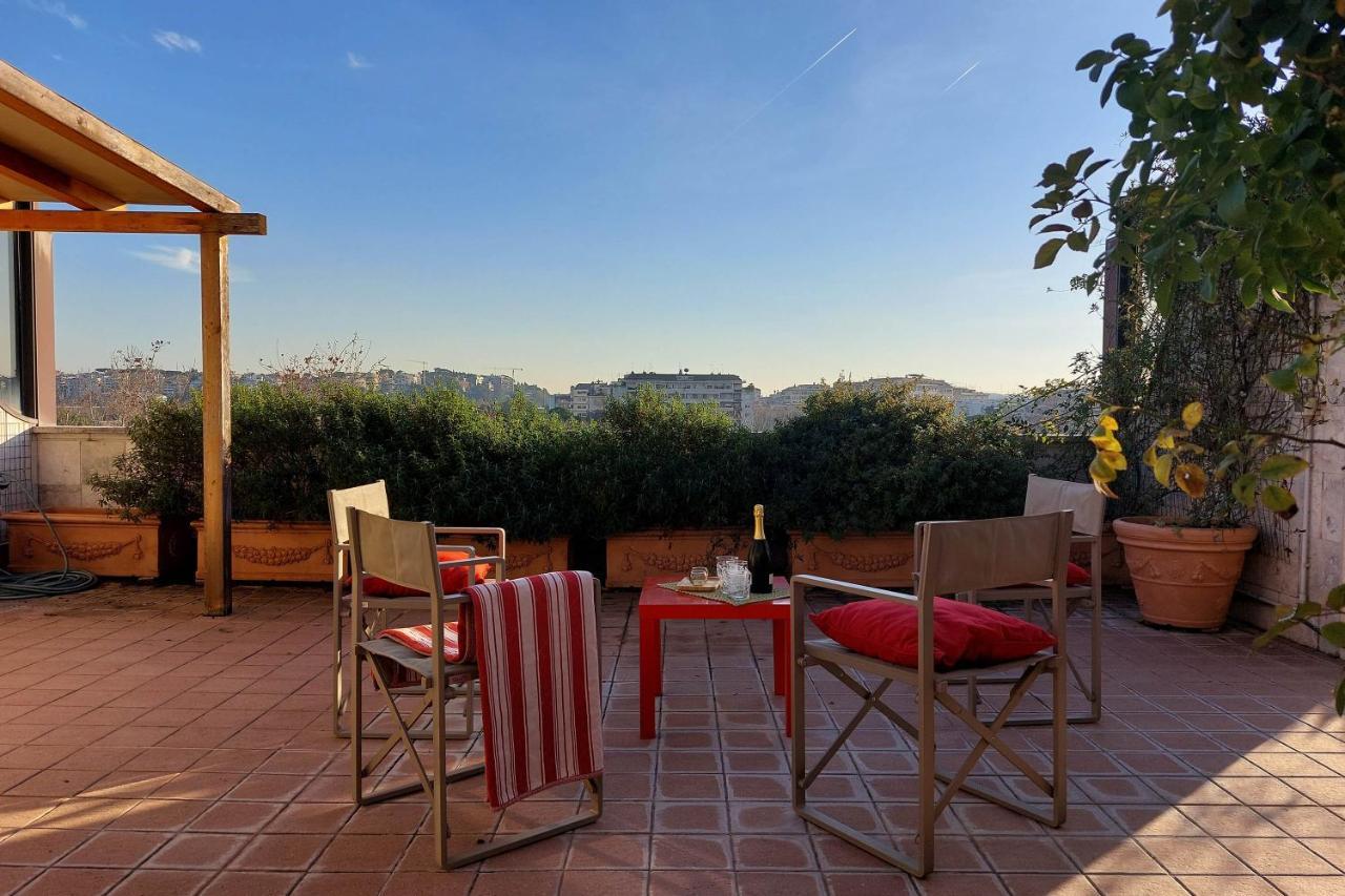 شقة Beautiful Loft In Ponte Milvio With Terrace روما المظهر الخارجي الصورة
